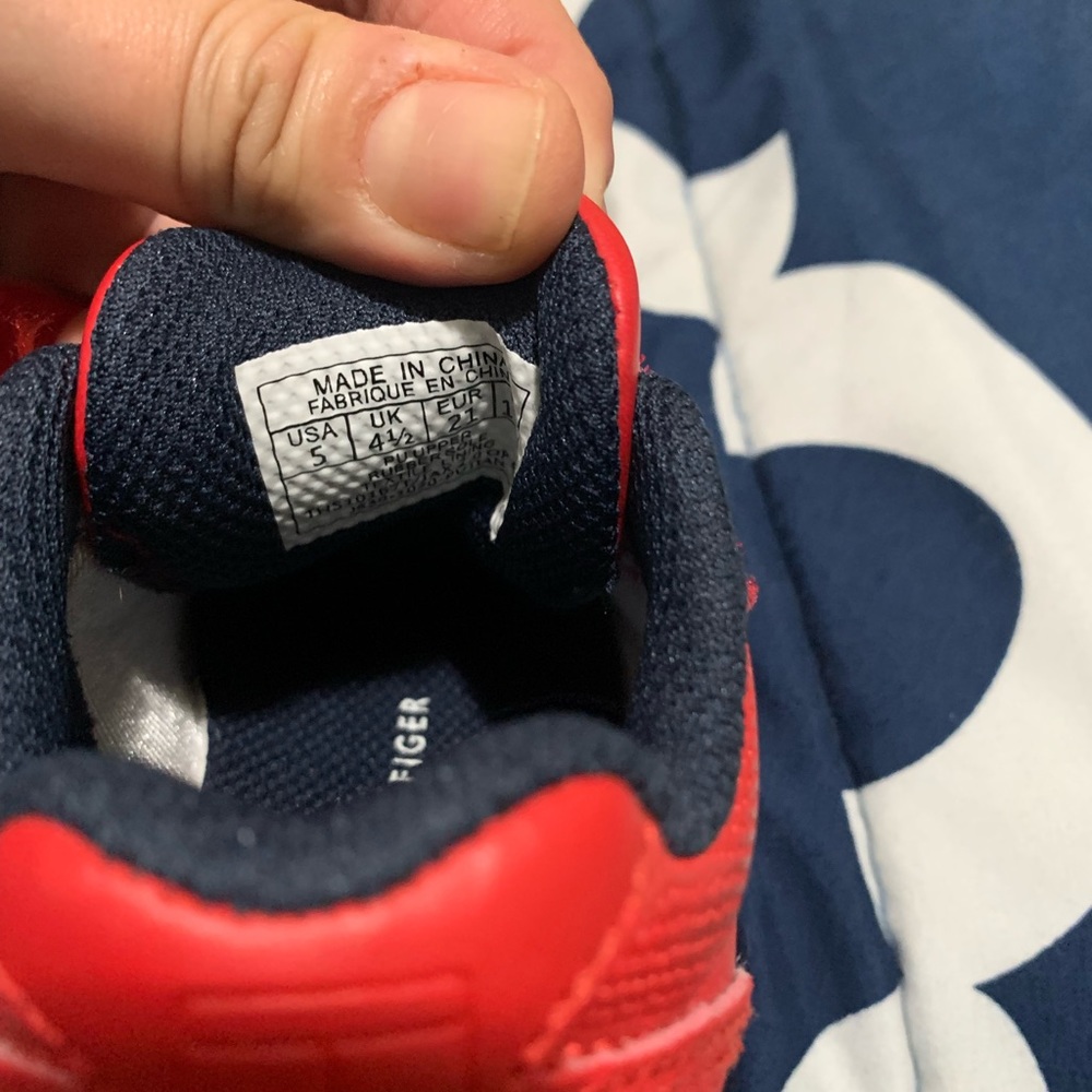 Tommy Hilfigher size 5C toddler sneakers